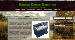 Desktop Screenshot of outdoorchanneloutfitters.com