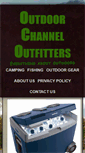Mobile Screenshot of outdoorchanneloutfitters.com